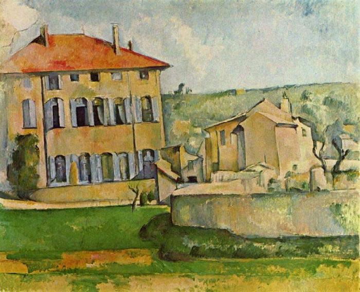 Paul Cezanne Jas de Bouffan oil painting picture